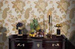 Обои AZZ-4P фото в интерьере гостиной превью