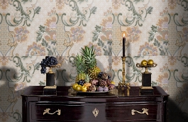 Обои AZZ-8D фото в интерьере гостиной превью