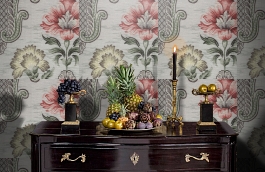 Обои AZZ-8V фото в интерьере гостиной превью