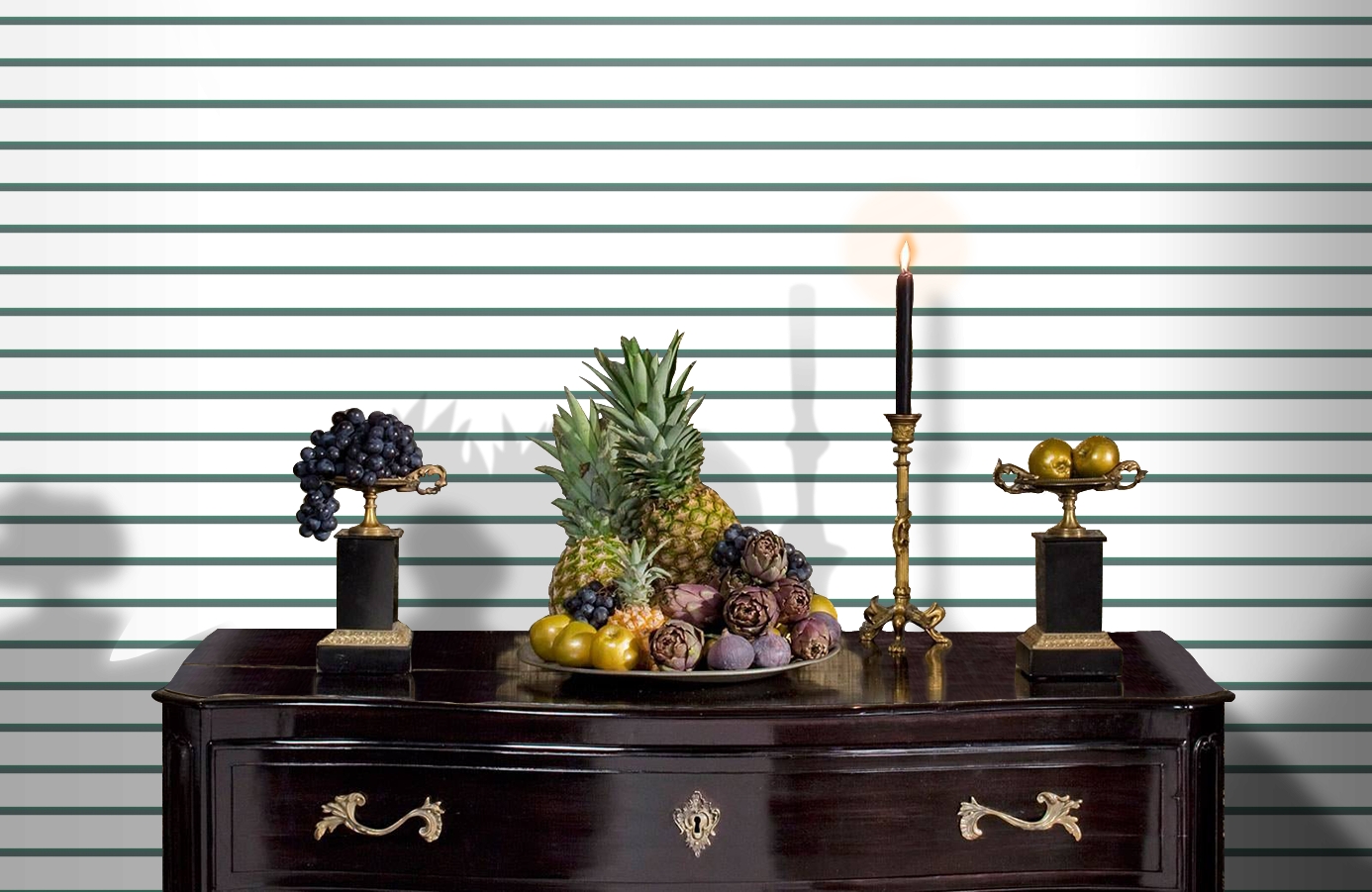 Обои 110/10049 фото в интерьере гостиной