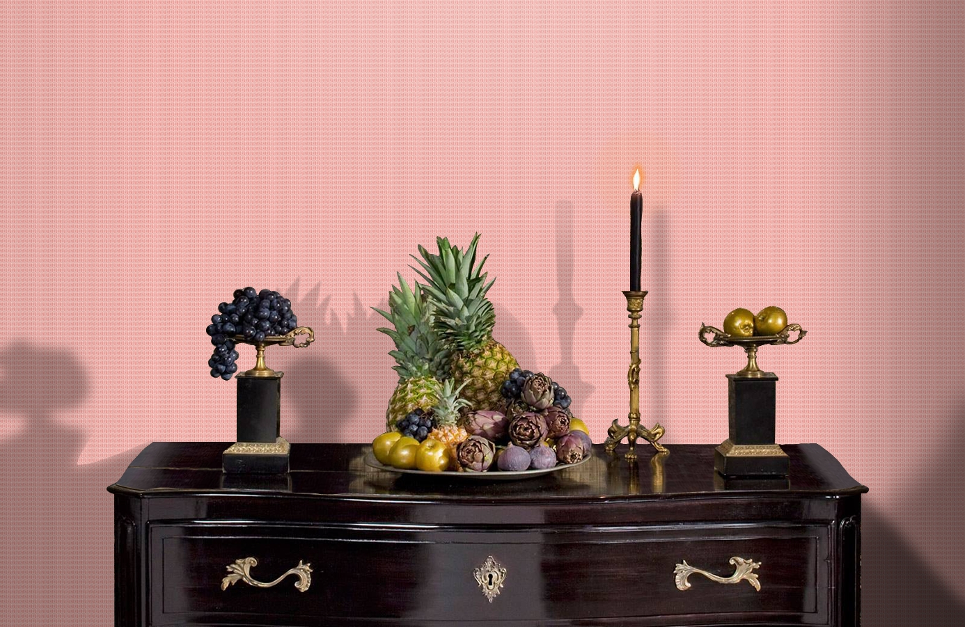 Обои 98/9041 фото в интерьере гостиной