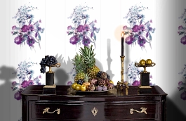 Обои SPR 22254021 фото в интерьере гостиной превью