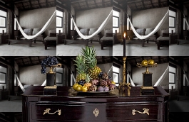 Обои OR412 фото в интерьере гостиной превью