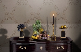 Обои 11lvd-d фото в интерьере гостиной превью