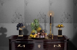 Обои 12lvd-c фото в интерьере гостиной превью