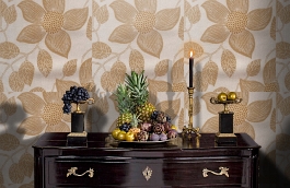 Обои 13PPV-A фото в интерьере гостиной превью