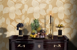 Обои 16PPV-A фото в интерьере гостиной превью