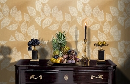 Обои 16PPV-B фото в интерьере гостиной превью