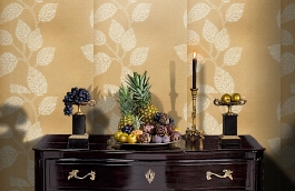 Обои 16PPV-D фото в интерьере гостиной превью