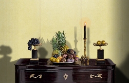 Обои 3-SCTR-E фото в интерьере гостиной превью