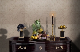 Обои 4lvd-a фото в интерьере гостиной превью