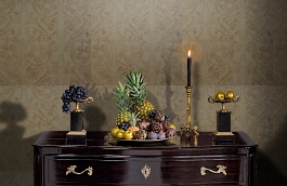 Обои 5lvd-a фото в интерьере гостиной превью