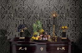 Обои 61D фото в интерьере гостиной превью