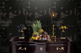 Обои 61N фото в интерьере гостиной превью