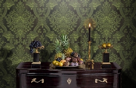 Обои 62V фото в интерьере гостиной превью