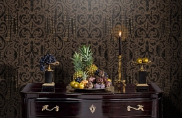 Обои 63D фото в интерьере гостиной превью