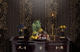 Обои 63P фото в интерьере гостиной превью