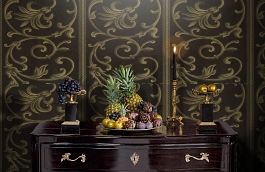 Обои 64NG-C фото в интерьере гостиной превью