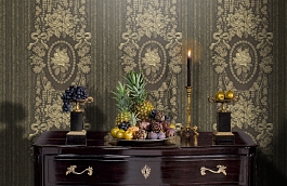 Обои 64P фото в интерьере гостиной превью