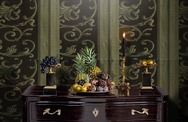 Обои 65NG-C фото в интерьере гостиной превью