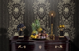 Обои 65P фото в интерьере гостиной превью