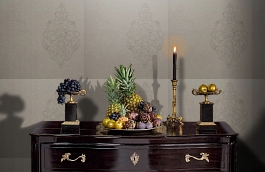 Обои 6lvd-c фото в интерьере гостиной превью