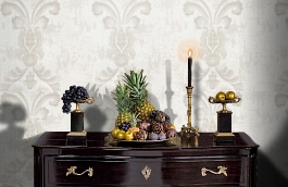 Обои 71F фото в интерьере гостиной превью