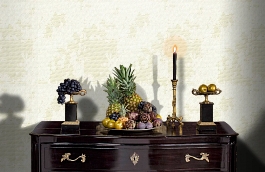 Обои 75N фото в интерьере гостиной превью