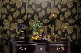 Обои 7PPV-A фото в интерьере гостиной превью