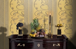 Обои 81AF-C фото в интерьере гостиной превью