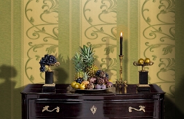 Обои 87AF-C фото в интерьере гостиной превью