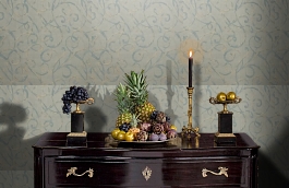 Обои 8lvd-b фото в интерьере гостиной превью