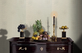 Обои FLD-11F фото в интерьере гостиной превью