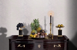 Обои FLD-3D фото в интерьере гостиной превью