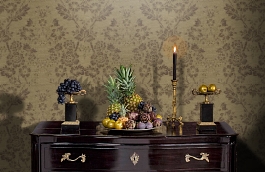 Обои FLD-6R фото в интерьере гостиной превью