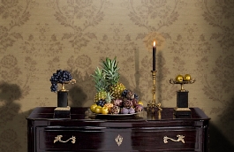 Обои FLD-7D фото в интерьере гостиной превью