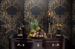 Обои KTE05029 фото в интерьере гостиной превью