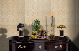 Обои KTE06017 фото в интерьере гостиной превью