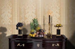 Обои KTE06018 фото в интерьере гостиной превью