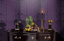 Обои KTE06034 фото в интерьере гостиной превью