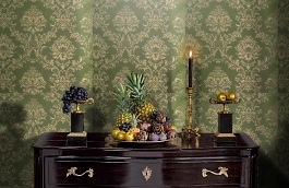 Обои KTE10002 фото в интерьере гостиной превью