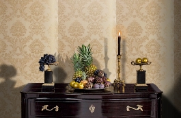 Обои KTE10005 фото в интерьере гостиной превью