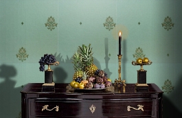 Обои SV13 фото в интерьере гостиной превью