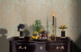 Обои 13ord-d фото в интерьере гостиной превью