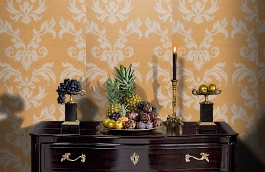 Обои 5SA-C фото в интерьере гостиной превью