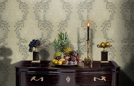 Обои 6SA-D фото в интерьере гостиной превью