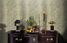 Обои 6SA-E фото в интерьере гостиной превью