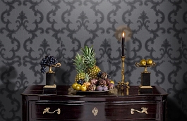 Обои 6SU-A фото в интерьере гостиной превью