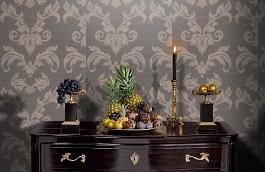 Обои 9SA-C фото в интерьере гостиной превью