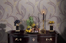 Обои DL-17C фото в интерьере гостиной превью